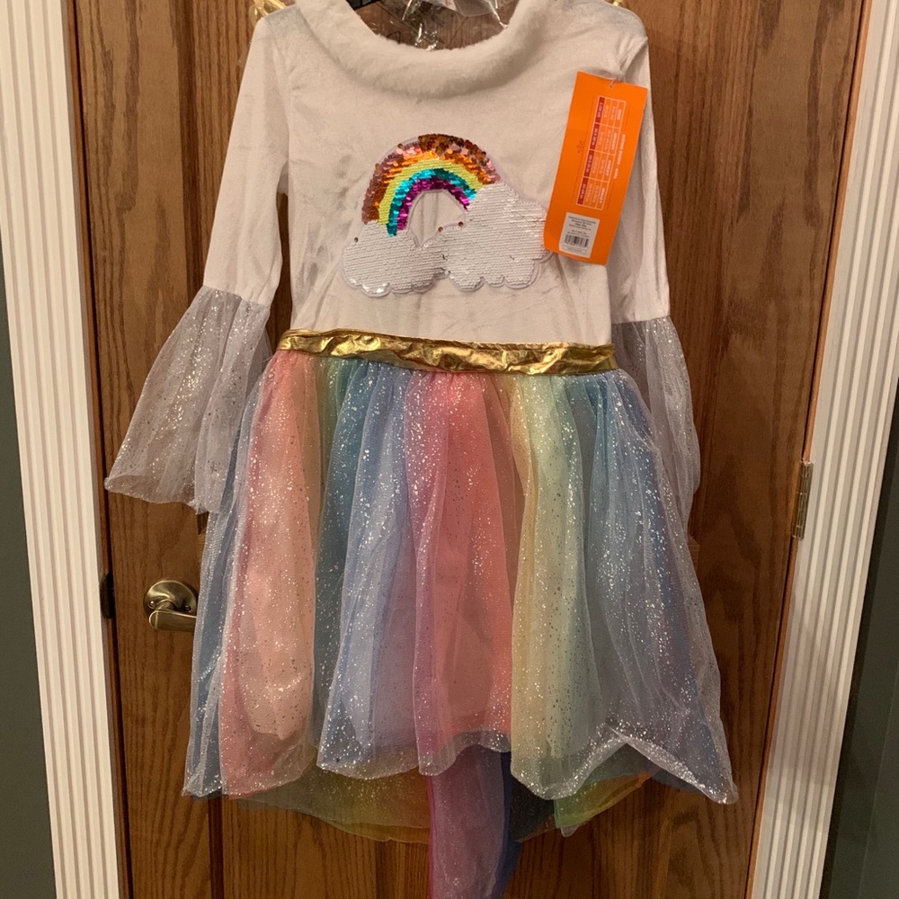 Rainbow Unicorn Halloween‎ / dress up kids costume
